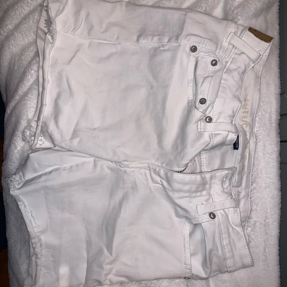 I had many white shorts!